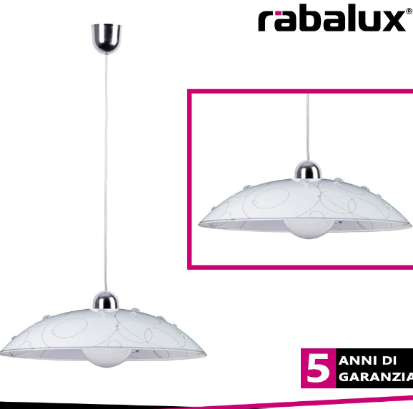 RABALUX SOSPENSIONE Pendente jolly 40cm e27