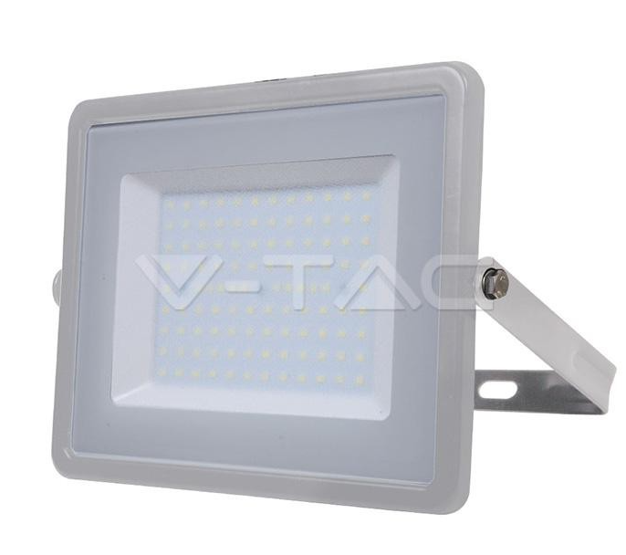 100W LED PROIETTORE SMD SAMSUNG CHIP CORPO GRIGGIO 3000K                                                                