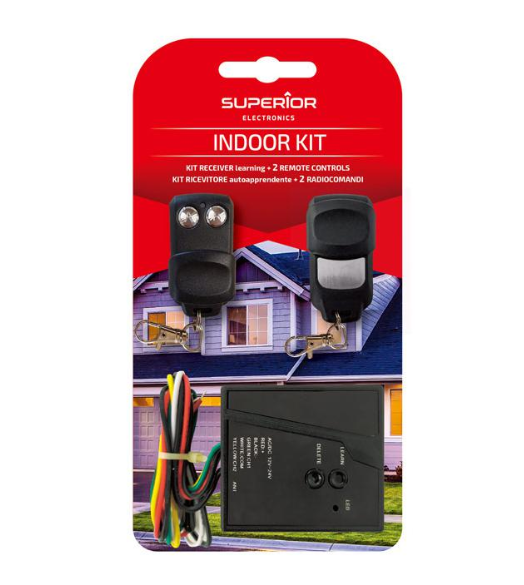 Kit automazione indoor (rf 433,92 mhz) superior