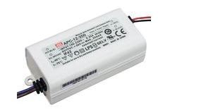 LIFE Alimentatore corrente costante 350mA, 9-36V, 12,6W, 77x40x29mm APC-12-350