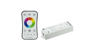 LIFE KIT RGBW, Radiocomando 4 zone RF2,4GHz con ricevitore 4CH*3A 12V
