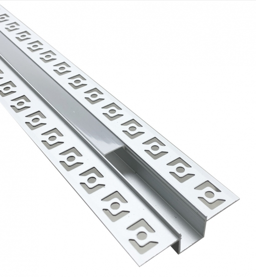 IPERLUX LED PROFILO ALLUMINIO 2MT 56.9X15.4MM COVER OPALE
