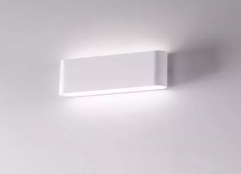ISYLUCE APPLIQUE MM 300X90X35 LED 15+15W 300K IP54 BIANCO