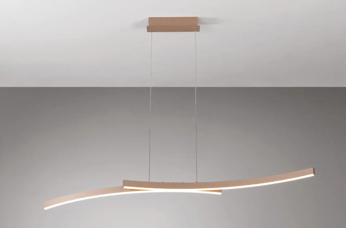 VIVIDA HYPERBOLA LAMP.30W 3000/4000K SAND SOSPENSIONE