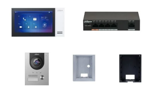 DAHUA DH/KTP01F KIT MONOFAMILIARE VIDEOCITOFONICO DA INCASSO