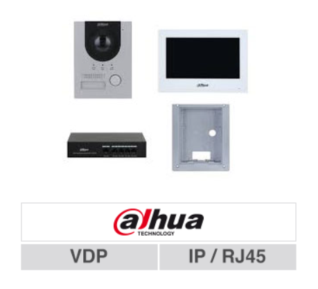 Dahua Kit Monofamiliare Videocitofonico da incasso