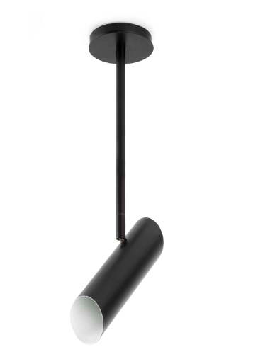 ISYLUCE LAMP.PAR/SOFF SIMPLE NG ORIENT.STELO LUNGO NERO D.55X410MM 1XGU10