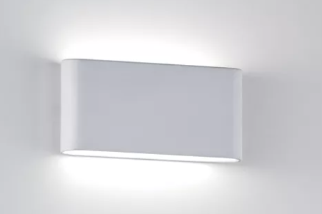 Applique ISYLUCE mm300x90x35 led 15+15w 4000k ip54 bianco 510-20