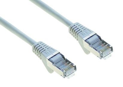 LIFE PATCH CORD FTP DRITTO CAT5e AWG26 10.0M GRIGIO, H. CARD SCHERMATO