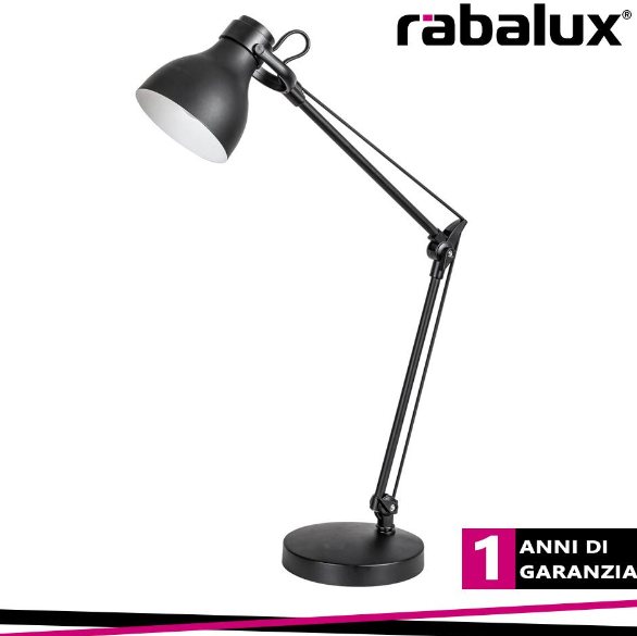 RABALUX LAMPADA DA TAVOLO Carter table lamp, e14 1x max11w