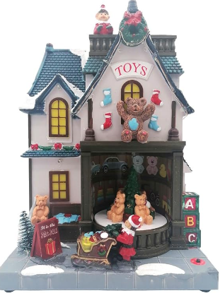 Giostrina Villagio Natale Negozio Toys