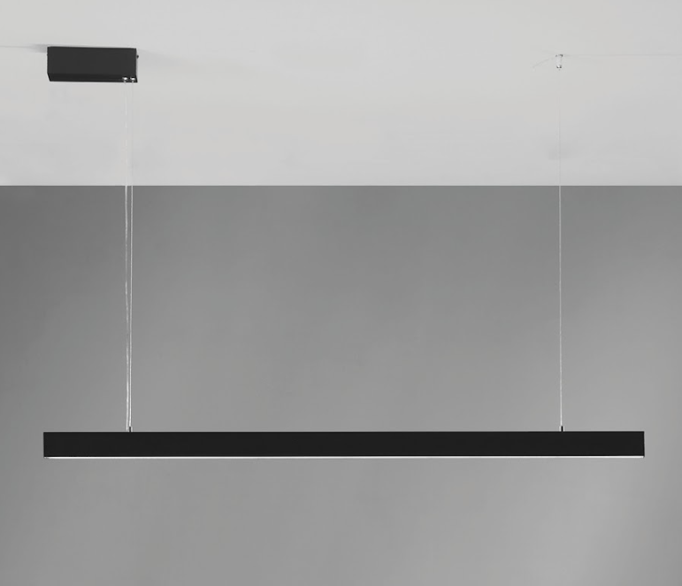 VIVIDA SOSPENSIONE SEGMENTO PENDANT 40W NERO 2700K/3000K/4000K