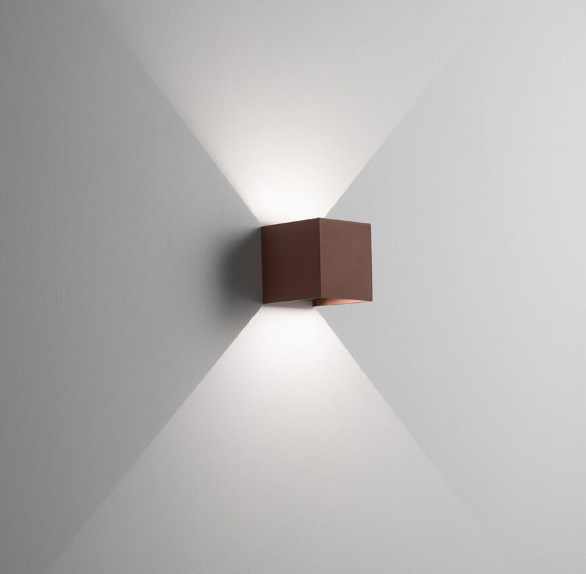 ISYLUCE HOTSHOT CORTEN MM 100X100X100 LED 16W 3000K FASCI REGOLABILI IP54