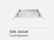 VDS CONTROPIASTRA BEV2/BERTA/TOM CON ACCESSORI