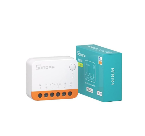 DISPOSITIVO COMMUTATORE SWITCH INTERRUTTORE INTELLIGENTE CONTROLLO REMOTO MINI R4