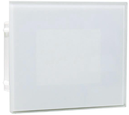 PUNTO LUCE SEGNA PASSO IN VETRO BIANCO SCATOLA 503 IP65 220Vac 3.5W 3000K-4000K-5000K