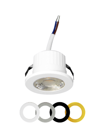 IPERLUX LED MINI SPOTLIGHT BIANCO OPACO IP65 3W 6000K 270LM
