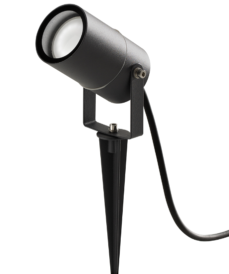 GEA LUCE PROIETTORE CON PICCHETTO ANTRACITE S.LAMP