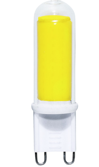 LAMPADA LED G9, 2,2W, Vetro, FA360°, 6500K, 220Vac, LM250, RA 80, 14*54mm,BOX 