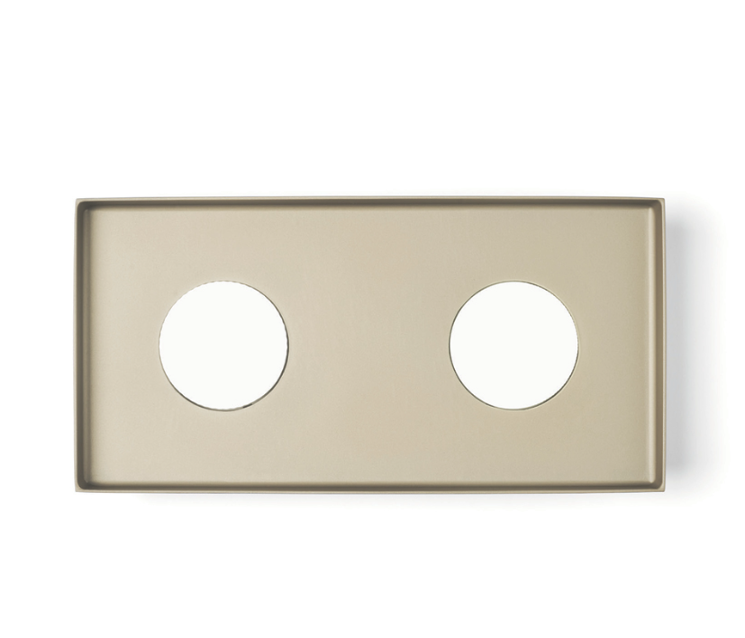 VIVIDA MULTIPOP DOUBLE CEILING 2X12W GX53 SABBIA