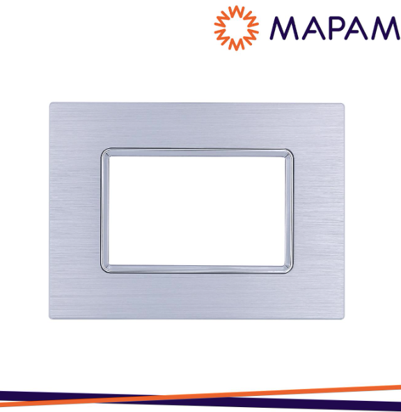 MAPAM Placca alluminio 5003ll-3 t3 3p silver