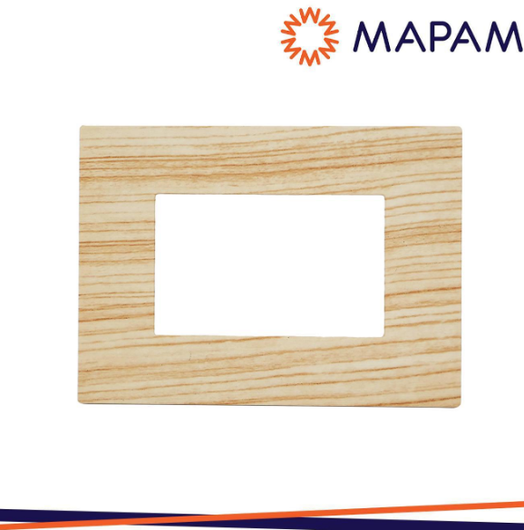 MAPAM Placca tecnopolimero spazzolato m6003sl-17 gem 3p abete