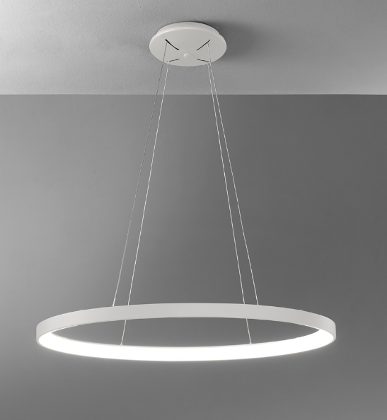 VIVIDA LIFERING-O PENDANT 50W COLORE BIANCO 3000K-4000K DIMMERABILE