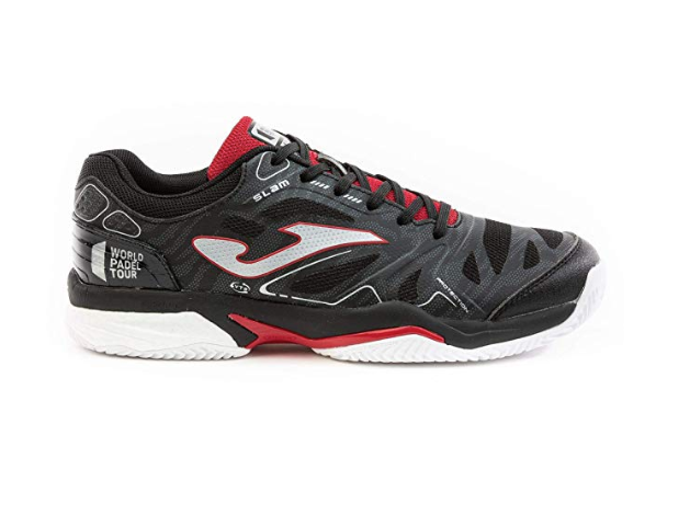 Joma T. Slam Men 2001 Black-Red Clay Scarpa 43 Tennis Padel Uomo Clay
