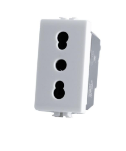 BTICINO MATIX Presa bivalente (10a/16a-250v) mtx t3 bianco