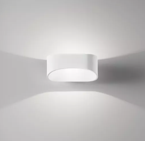 ISYLUCE Applique led 10w 3000k bianco design moderna