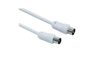 LIFE CAVETTO TV 2,0m SP-PR BIANCO, H. CARD