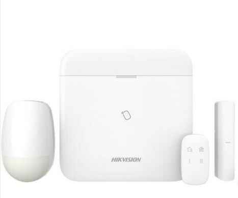 HIKVISION KIT AX PRO 4G 96Zone Dual SIM1 Telecomando1 Rivelatore PIR 1 Contatto