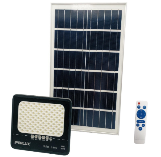 IPERLUX LED PROIETTORE 100W 6500K IP65 + PANN. SOLARE