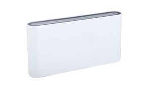LIFE APPLIQUE a LED Slim, IP54, 220Vac,2x6W,LUCE 3000K,550LM, RA80,misure 