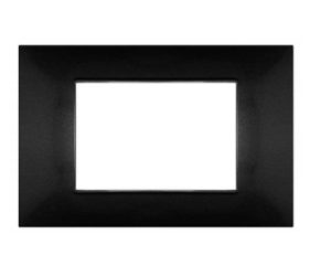 MAPAM Placca 6004-02 4p nero/vmr-pln
