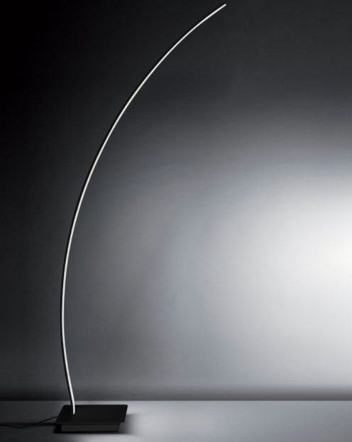 PIANTANA LAMPADA DA TERRA BRACKET FLOORLAMP 33W 19680LM 3000K NERA