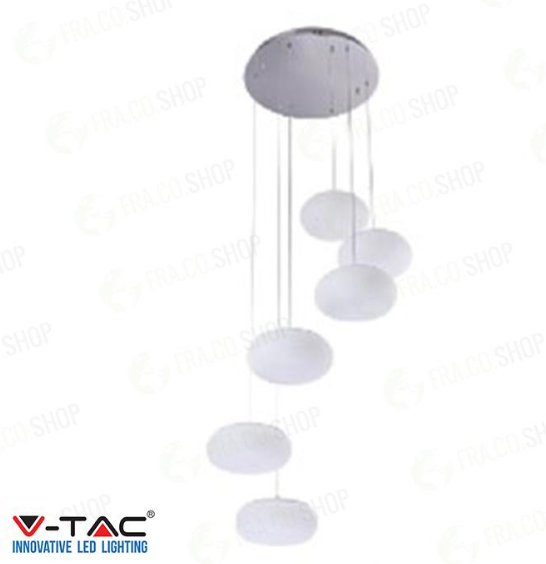 V-TAC 72w led designer hanging pendant light(triac dimmable) white