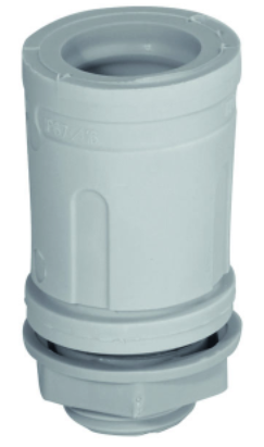 Raccordo scatola per tubo Elios 25mm Schneider colore grigio