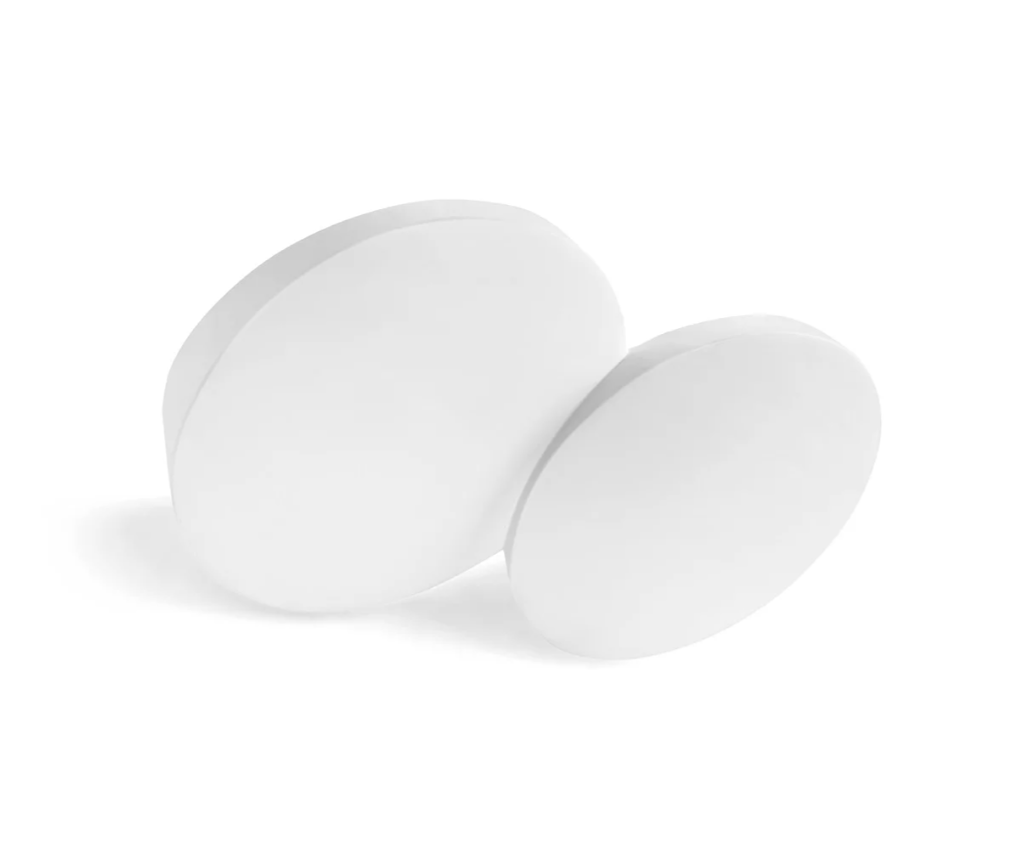 Applique Lampada Patra da Parete In Gesso Bianco Design Moderna 2 Led GX53