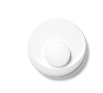 PITENE Lampada a parete in gesso a una luce Per lampadine GX53 Lampadine installabili: fluorescenti o led