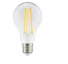 LIFE LAMPADA LED GOCCIA A70 serie Filament Trasp., E27, 12W,FA320