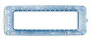 AVE SUPPORTO PER SERIE CIVILI ARMATURA CON VITI S44 7 MODULI 44A07