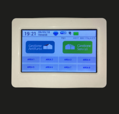 TASTIERA PER CENTRALE LEONARDO 2.0 TOUCH