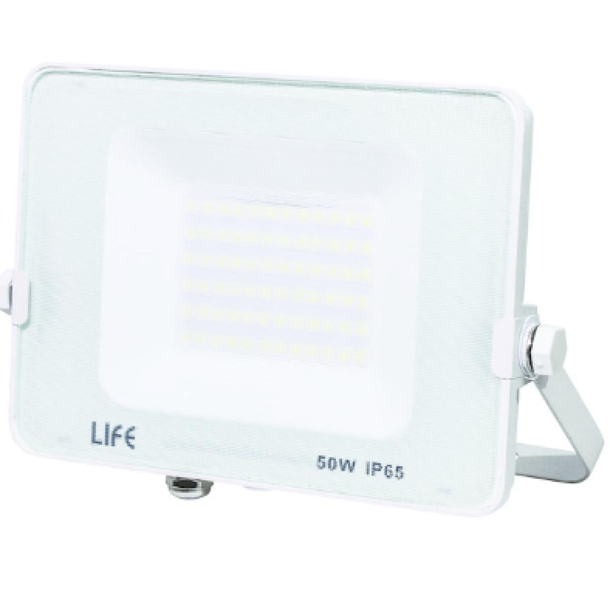 FARETTO SLIM BIANCO IP65, LED SMD Serie FA4, 10W, 110°,3000K