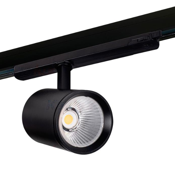 KANLUX Proiettore per binario atl1 30w-930-s6-b NERO