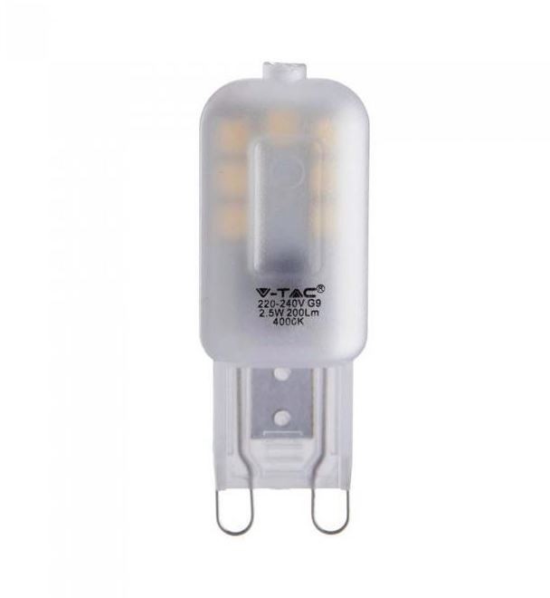 LED LAMPADINA SAMSUNG CHIP - G9 2.5W PLASTICA 6400K                                                                     