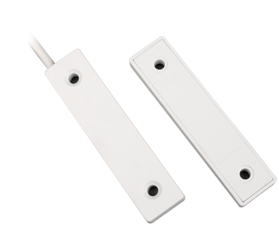 Contatto Magnetico VG-CS10LP Installazione In Superfice In Plastica Profilo Ribassato - Bianco