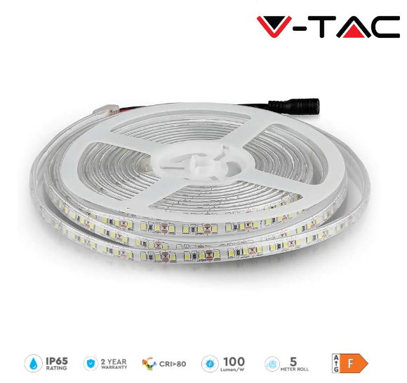 V-TAC Striscia led smd3528 120 leds 4000k ip65