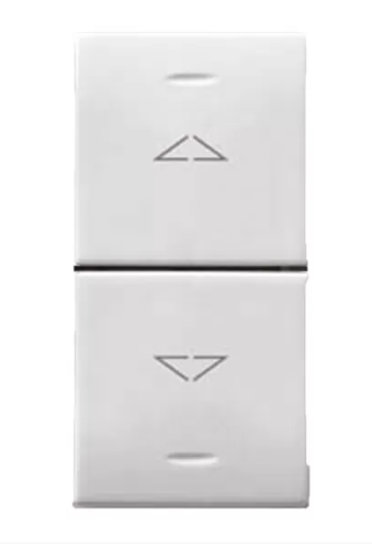 AVE Commutatore a pulsante, Domus S44, colore RAL 9010, 0 250v 