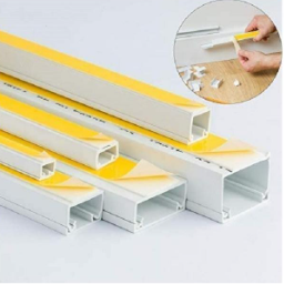Canalina adesiva 2mt 25x16 plastic cable trunking-self ct2 BIANCO